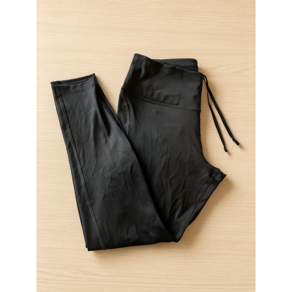 Nike Dri-FIT Women Black Running Leggings Mesh Panels CZ9241-010 XL